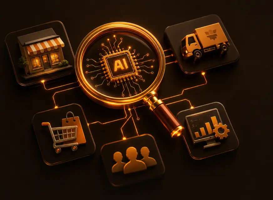 AI visibility mockup